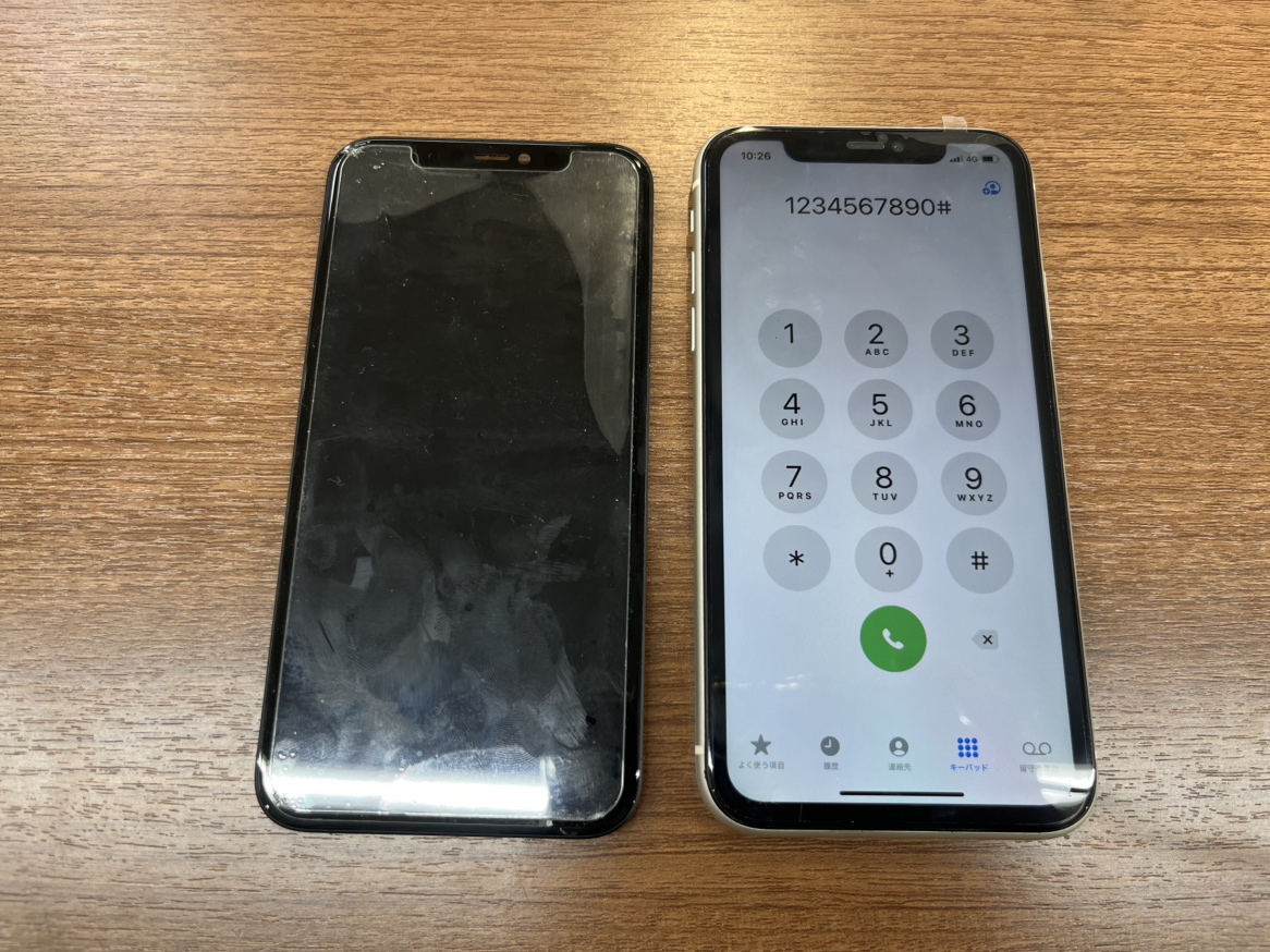 【iPhone 11】画面交換は即日で対応しております！
